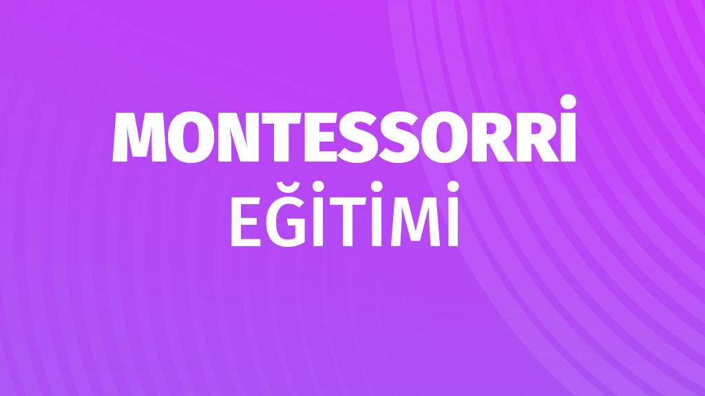 Montessori Eğitimi